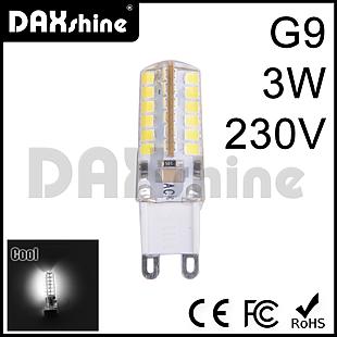 DAXSHINE 48LED G9 3W AC230V Cool White 6000-6500K 180-200lm     